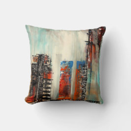 Abstraktes Design Kissen