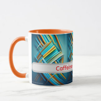 abstraktes Design lustiger Becher für Freundin Tasse