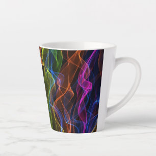 Abstraktes Design Milchtasse