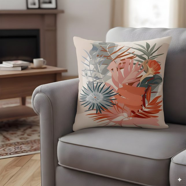 Abstraktes Design mit böhmischen Farben Kissen (Von Creator hochgeladen)