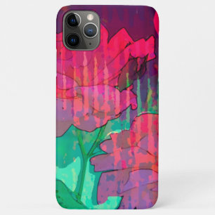 Abstraktes Design mit doppelter Rose Case-Mate iPhone Hülle