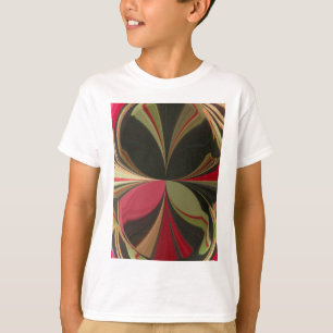 Abstraktes Design mit folgenden Linien Art Print T-Shirt