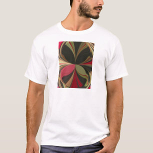 Abstraktes Design mit folgenden Linien Art Print T-Shirt