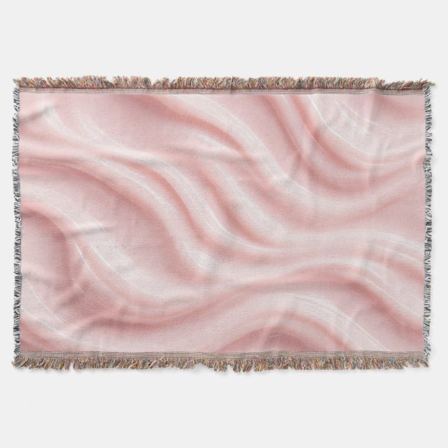 Abstraktes Design mit rosa Creme Decke (Vorderseite)