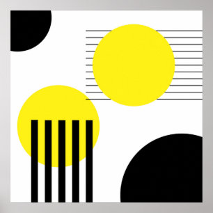 Abstraktes Design Poster