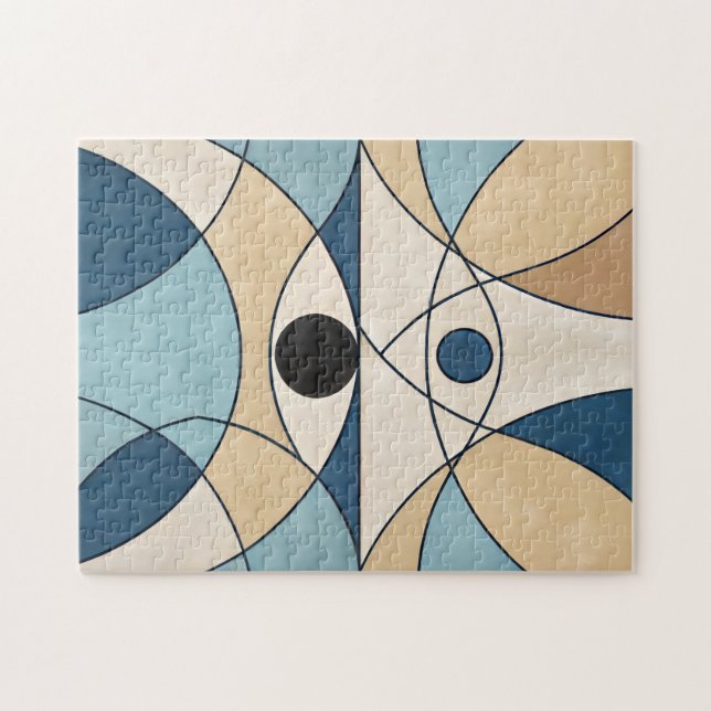 Abstraktes Design Puzzle (Horizontal)