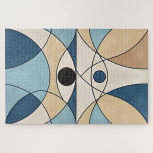 Abstraktes Design Puzzle