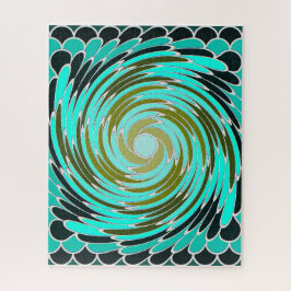 Abstraktes Design Puzzle