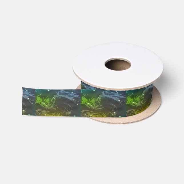 Abstraktes Design Satinband (Spule)