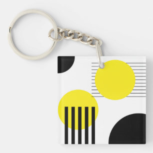 Abstraktes Design Schlüsselanhänger
