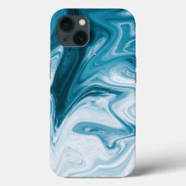 Abstraktes Design von Blue Beach Waves Case-Mate iPhone Hülle