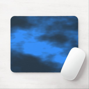 Abstraktes Digital Blau Mousepad