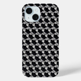 Abstraktes digitales Muster 1190 - iPhone Case