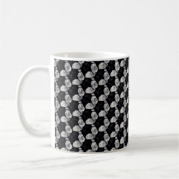Abstraktes digitales Muster 1190 - Tasse