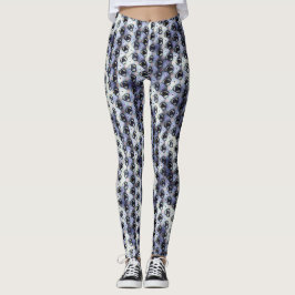 Abstraktes digitales Muster 1191 - Leggings