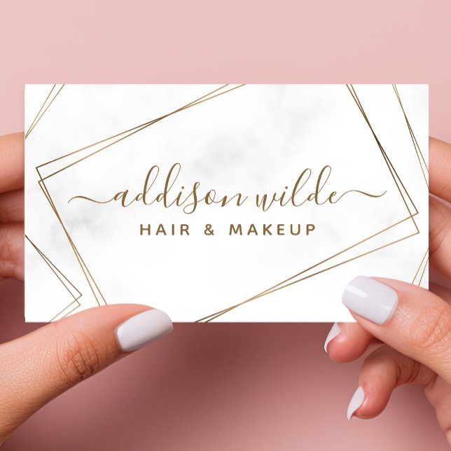 Abstraktes, einfaches, geometrisches Marmor aus Go Visitenkarte (Von Creator hochgeladen)