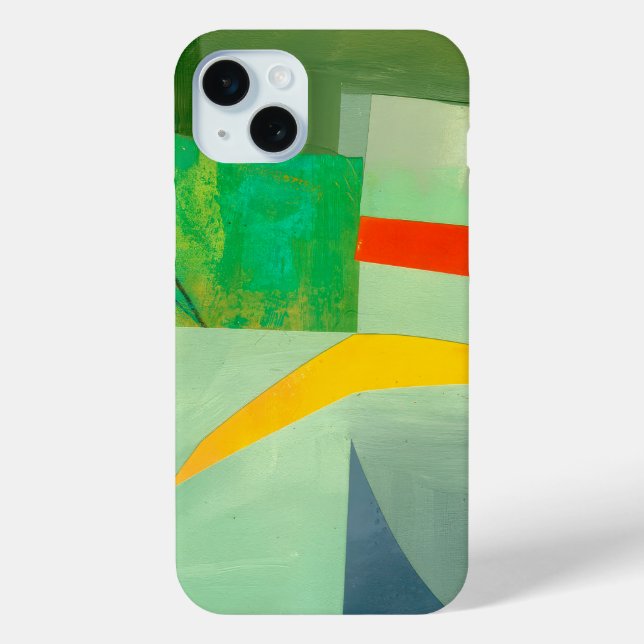 Abstraktes elegantes, buntes Malmuster Case-Mate iPhone Hülle (Rückseite)