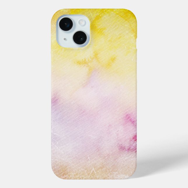 Abstraktes elegantes, buntes Malmuster Case-Mate iPhone Hülle (Rückseite)