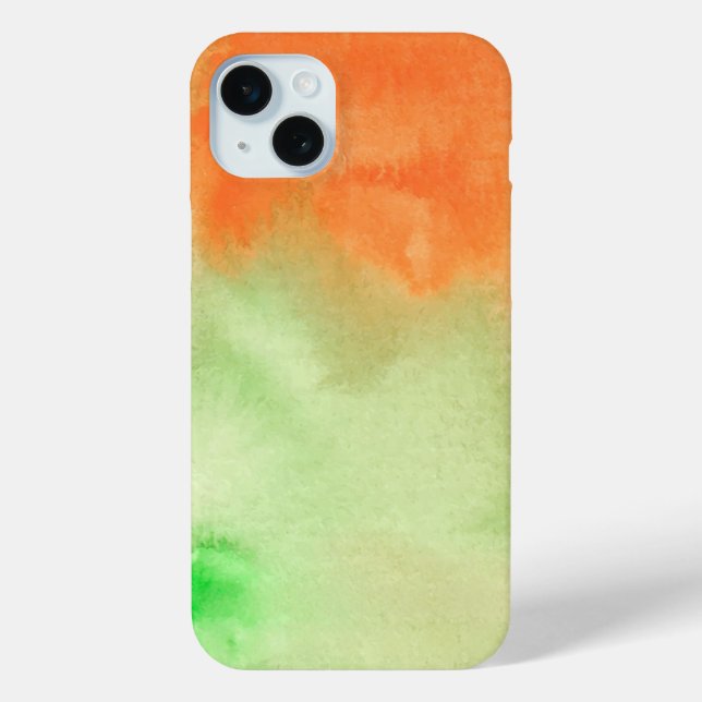 Abstraktes elegantes, buntes Malmuster Case-Mate iPhone Hülle (Rückseite)