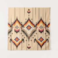 Abstraktes, ethnisch geometrisches Musterdesign, i