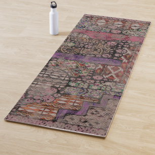 Abstraktes Ethno-Muster - Folklore Art 1 Yogamatte