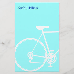 Abstraktes Fahrrad Briefpapier