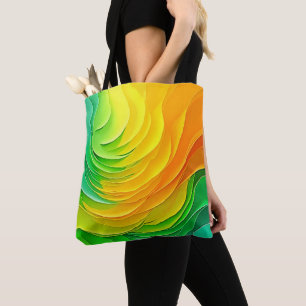 Abstraktes Farbenergie-Flow-Design