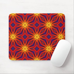Abstraktes farbenfrohes Muster Mousepad