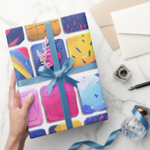 Abstraktes Farbenmuster