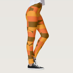 abstraktes Farbkreismuster Leggings