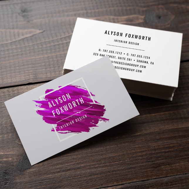 Abstraktes Farblogo Visitenkarte (Von Creator hochgeladen)