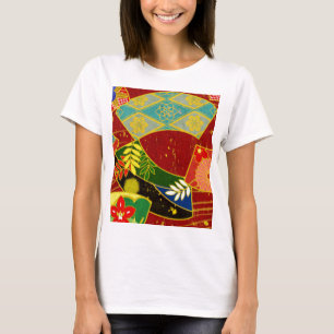 Abstraktes Farbmuster 4 T-Shirt