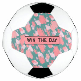 Abstraktes Farbmuster Fußball