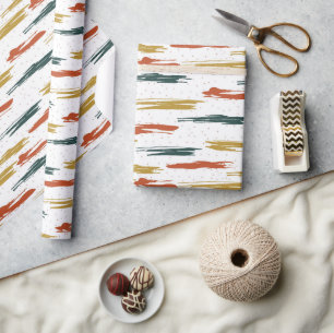 Abstraktes Farbmuster Geschenkpapier