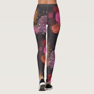 Abstraktes Farbmuster Leggings