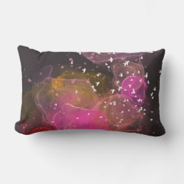 Abstraktes Farbmuster Lendenkissen