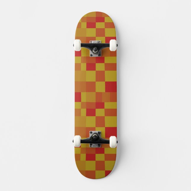 Abstraktes Farbmuster Muster 280913 Skateboard (Vorderseite)