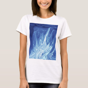 Abstraktes Farbmuster T-Shirt