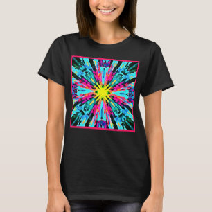 Abstraktes Farbverlaufsmuster T-Shirt