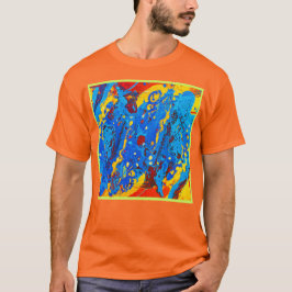 Abstraktes Farbwerk T-Shirt