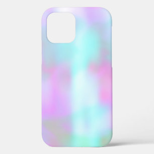 Abstraktes Faux-Hologramm Farbige Rosa Blau Case-Mate iPhone Hülle