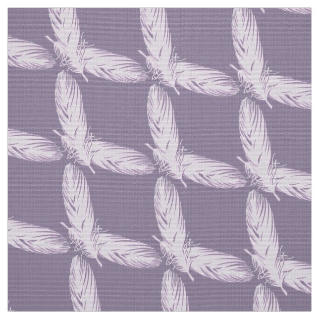 abstraktes Federmuster Stoff (Muster)