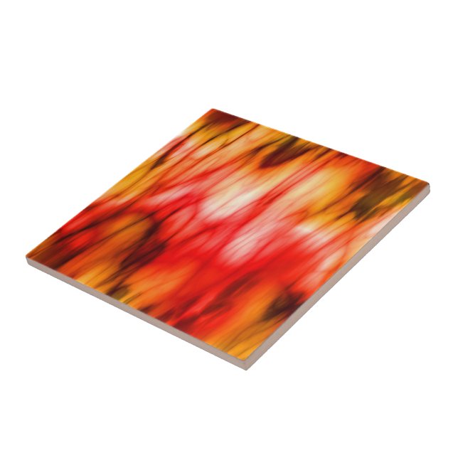 Abstraktes Feuer Fliese (Seite)