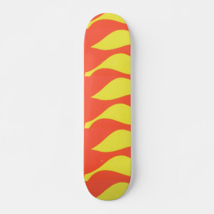 Abstraktes Feuer-Skateboard-Deck Skateboard