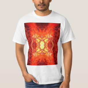 Abstraktes Feuer T-Shirt