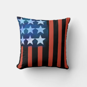 Abstraktes Flag-Theme Kissen