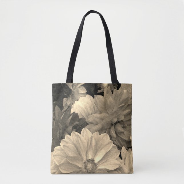 Abstraktes Flora Dahlia Garden Blume (Vorderseite)