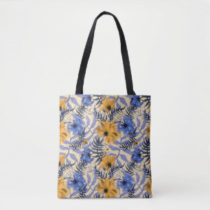 Abstraktes Floral: Wasserfarbe Modernes Muster
