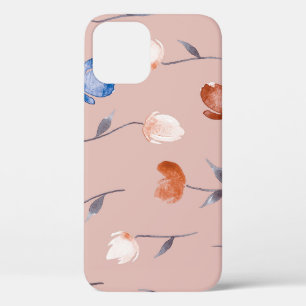 Abstraktes florales Aquarell: Pastell nahtlos. Case-Mate iPhone Hülle