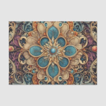 abstraktes florales Muster 7